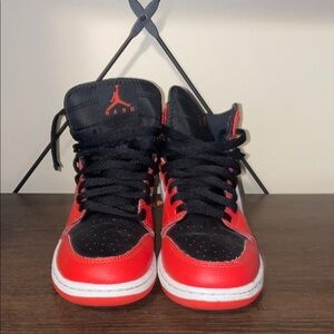 Jordan Kids Sneakers - Black and Red